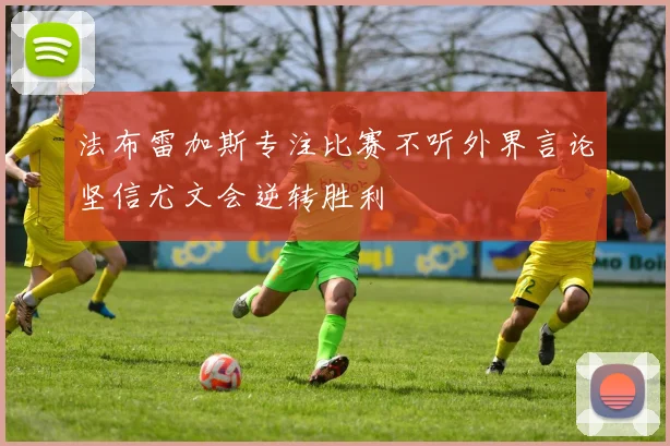 法布雷加斯专注比赛不听外界言论坚信尤文会逆转胜利